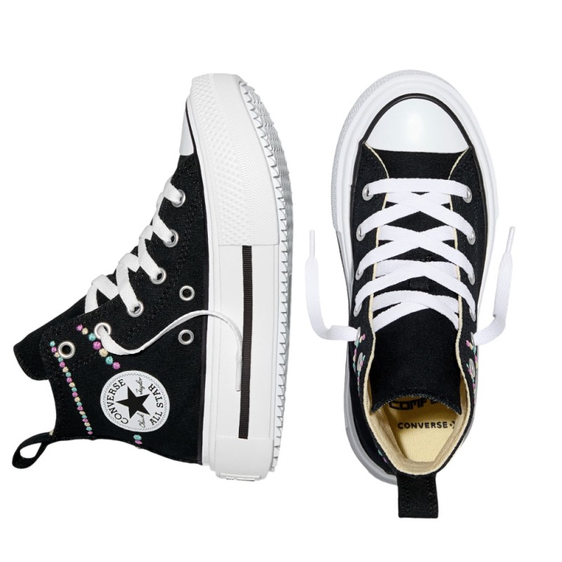 Converse CHUCK TAYLOR ALL STAR LIFT PLATFORM POLKA DOTS (A17802C)