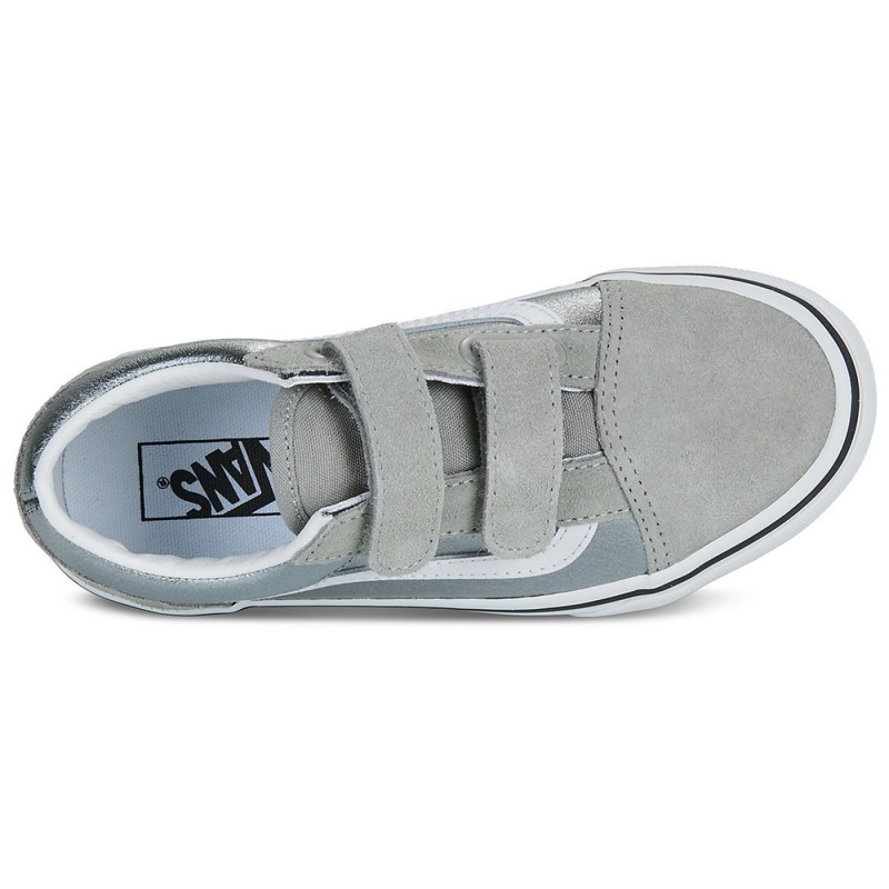 Vans Old Skool V MTLC SILVR (VN000CYASLV1)