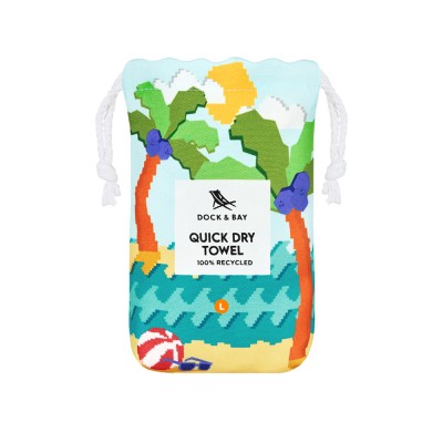 Dock & Bay Towels - Beach - Build-A-Beach - Large (160x90cm) (1011623959)