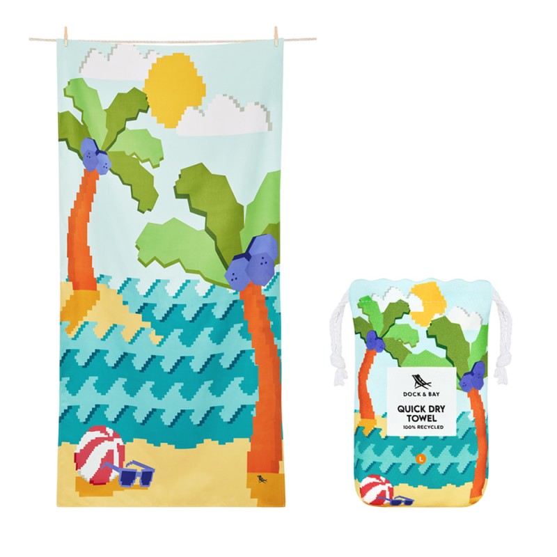 Dock & Bay Towels - Beach - Build-A-Beach - Large (160x90cm) (1011623959)