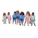 Dock & Bay Poncho - Kids - Coastal Candy - Medium (Age 6 to 10) (75x55cm) (1011624048)