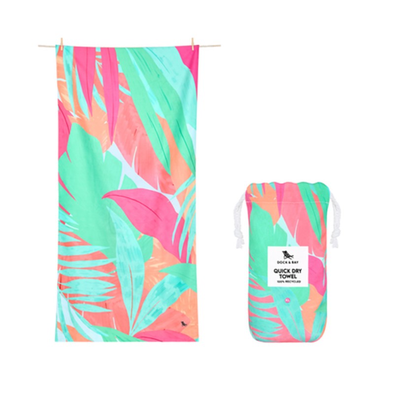 Dock & Bay Towels - Beach - Hot Tropics  - Extra Large (200x90cm) (1011625267)
