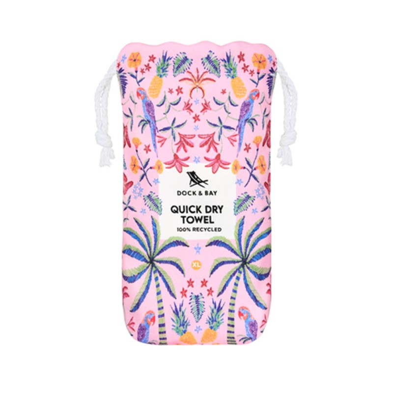 Dock & Bay Towels - Beach - Pink Paradise  - Extra Large (200x90cm) (1011625281)