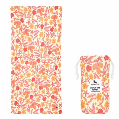 Dock & Bay Towels - Beach - Tangerine Tide  - Extra Large (200x90cm) (1011625311)
