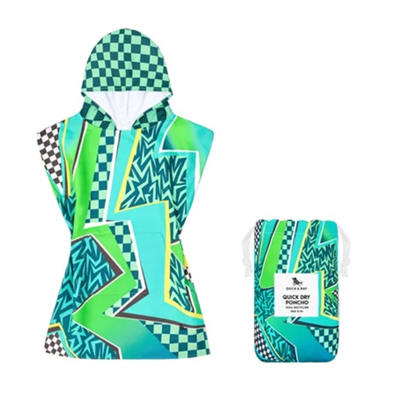 Dock & Bay Poncho - Tide Skater - Small (Age 3 to 5) (66x49cm) (1011625410)
