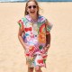 Dock & Bay Poncho - Good Vibes Club - Small (Age 3 to 5) (66x49cm) (1011625427)
