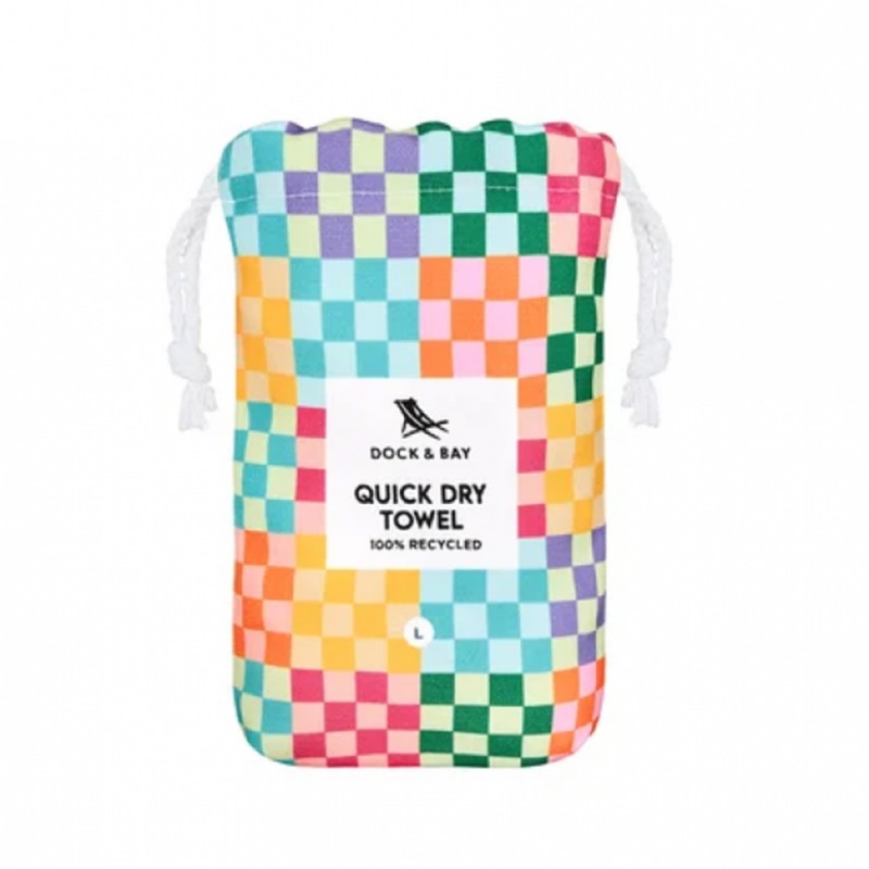 Dock & Bay Towels - Beach - Check Me Out - Large (160x90cm) (1011625564)