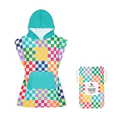 Dock & Bay Poncho - Check Me Out - Small (Age 3 to 5) (66x49cm) (1011626189)