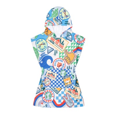Dock & Bay Poncho - Into the Wild - Small (Age 3 to 5) (66x49cm) (1011626196)