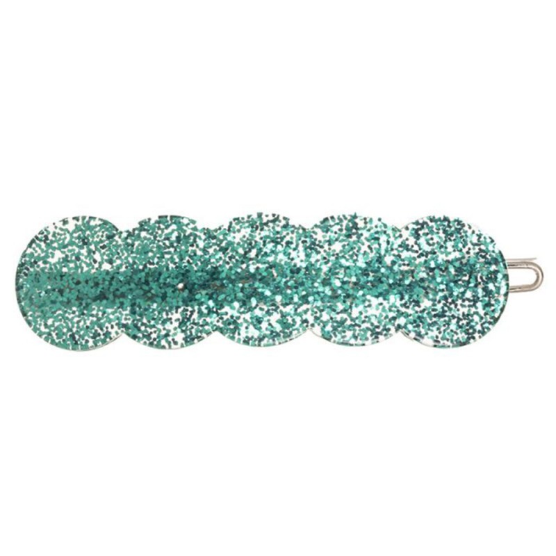 SIENA Circles shaped Handcrafted glitter acetate hair clip (104300255 VM)