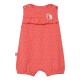 Boboli Knit play suit polka dot for baby girl -BCI (113038 9823)