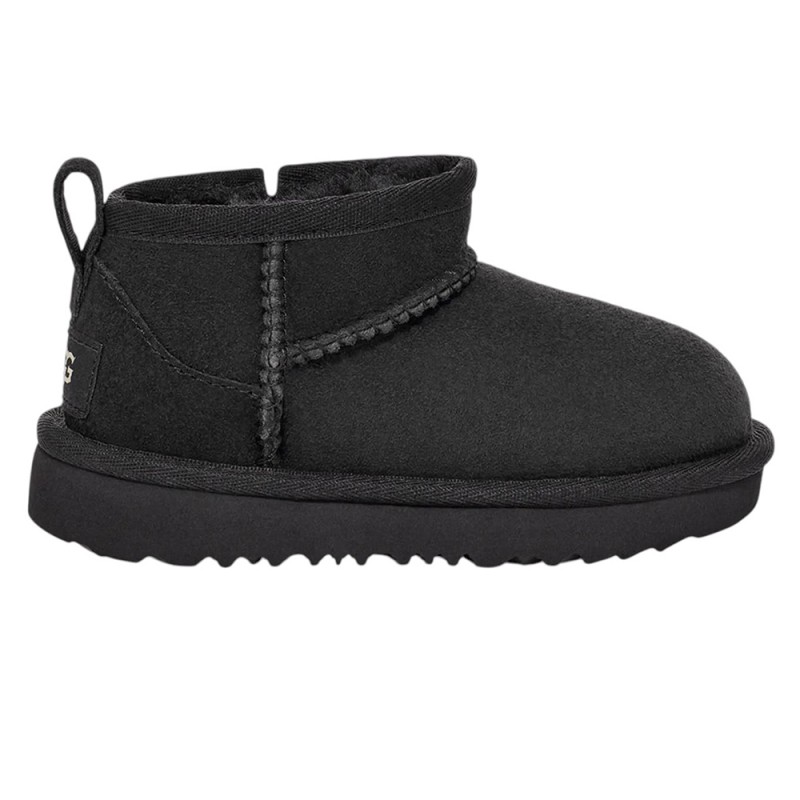 UGG Classic Ultra Mini ΧΑΜΗΛΗ ΜΠΟΤΑ (1130750T BLK)