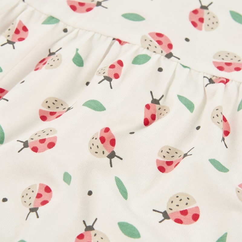 Boboli Knit dress printed for baby -BCI (113083 9822)