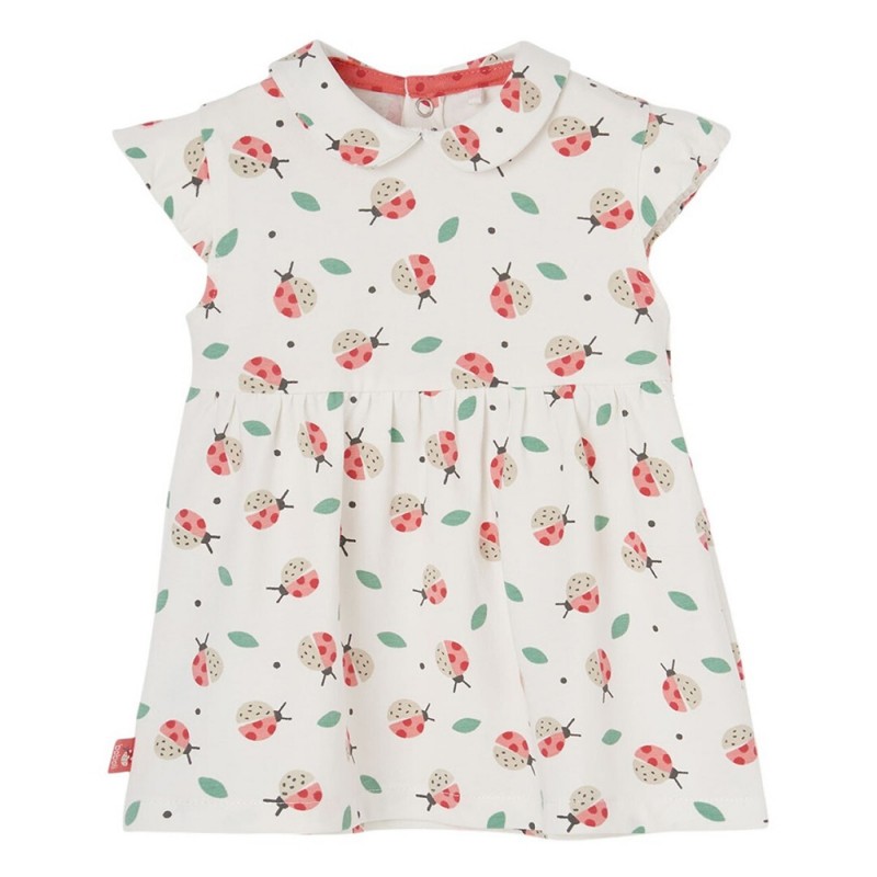 Boboli Knit dress printed for baby -BCI (113083 9822)
