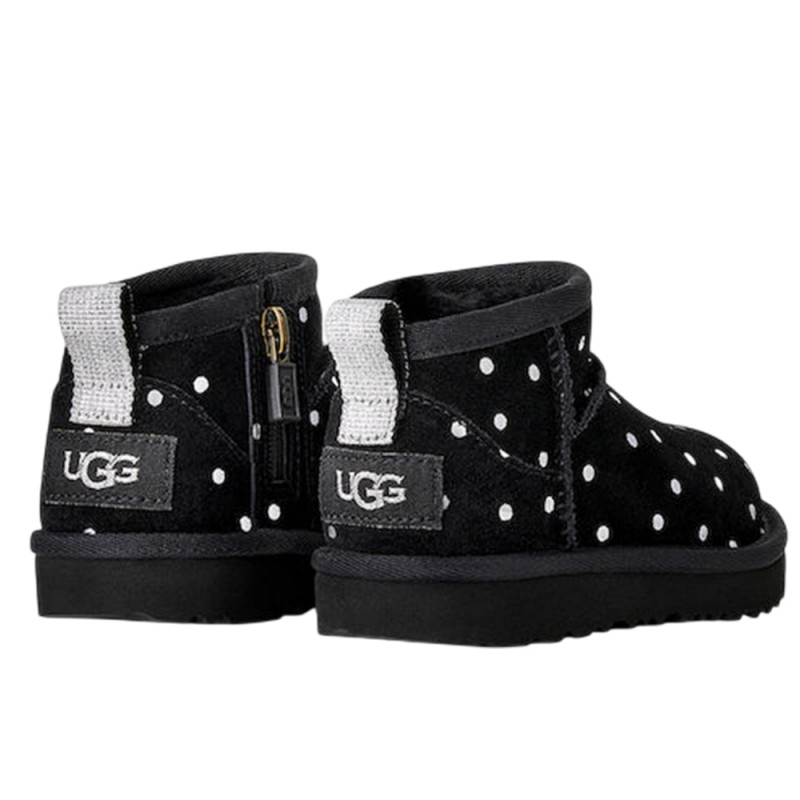 UGG  Classic Ultra Mini Shiny Dots (1180422T BLK)