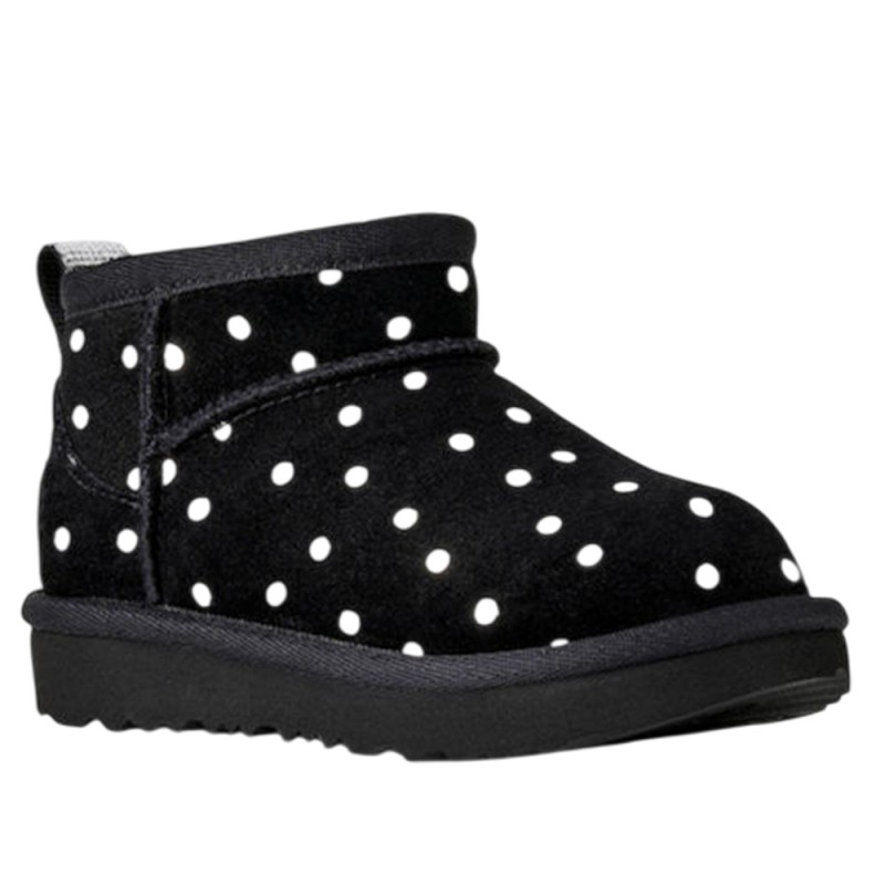 UGG  Classic Ultra Mini Shiny Dots (1180422T BLK)