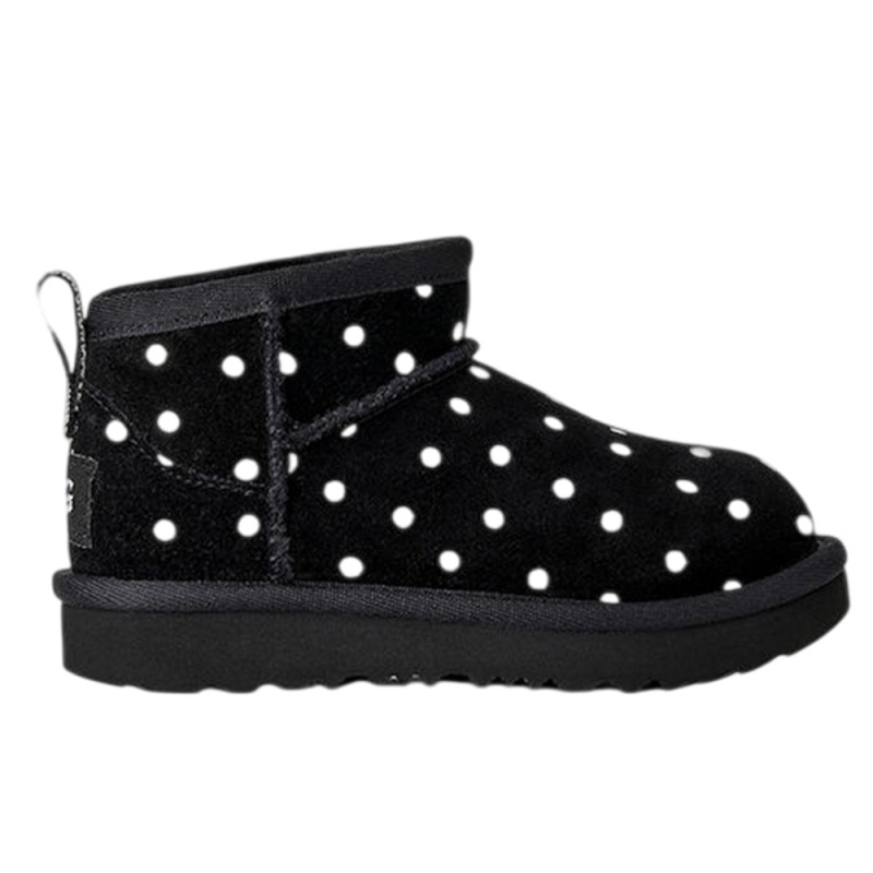UGG  Classic Ultra Mini Shiny Dots (1180422T BLK)