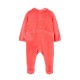 Boboli Velour play suit for baby girl -BCI (132073 3917)