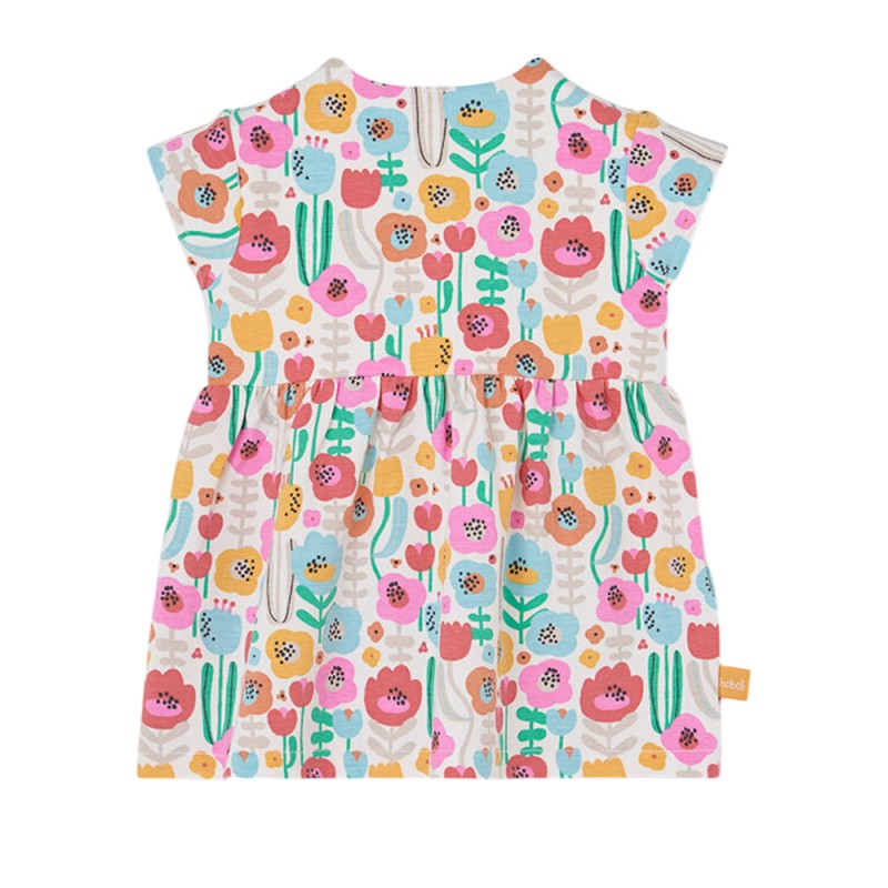 Boboli Knit dress floral for baby -BCI (143064 9829)