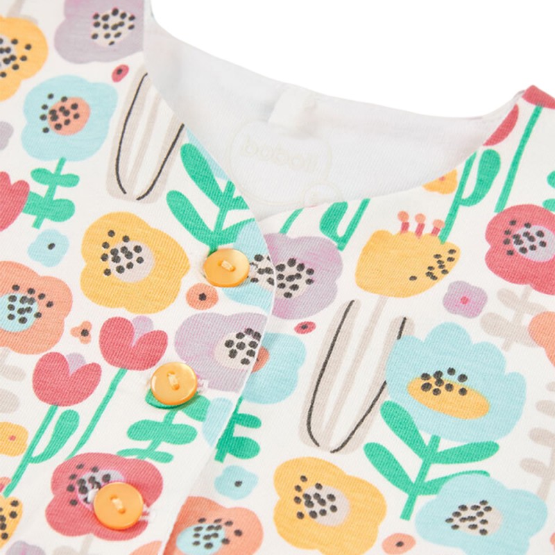 Boboli Knit dress floral for baby -BCI (143064 9829)