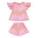 Bee Loop Set - Single jersey blouse and shorts (18030 Pink)
