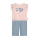 Levi's LVG RUFFLE SHLDR TOP & PANT SE (1EM645-AFS)
