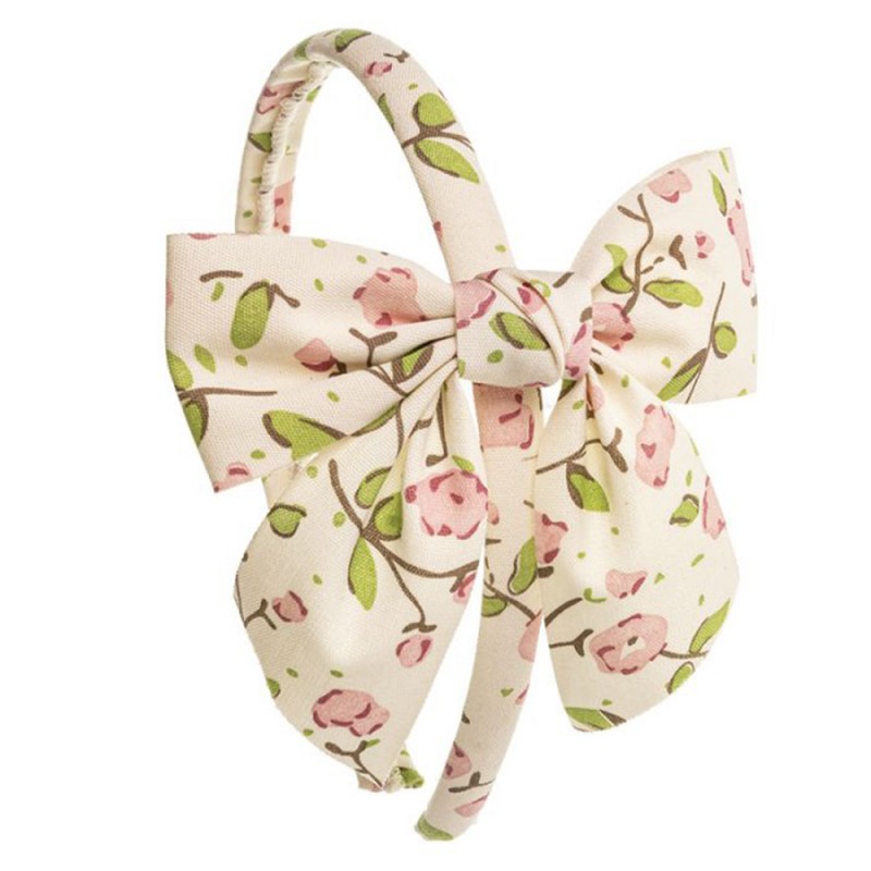 SIENA Printed headband with bow (201106203 O)