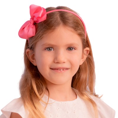 SIENA Soft headband with bright big hair bow handmade in Spain (201106288 Q)