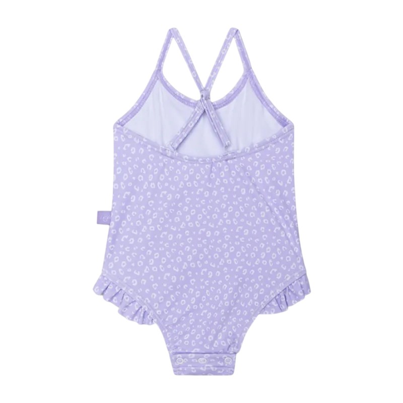 Swim Essentials - Bathing Suit Lila Leopard 98/104 (2023SE617)