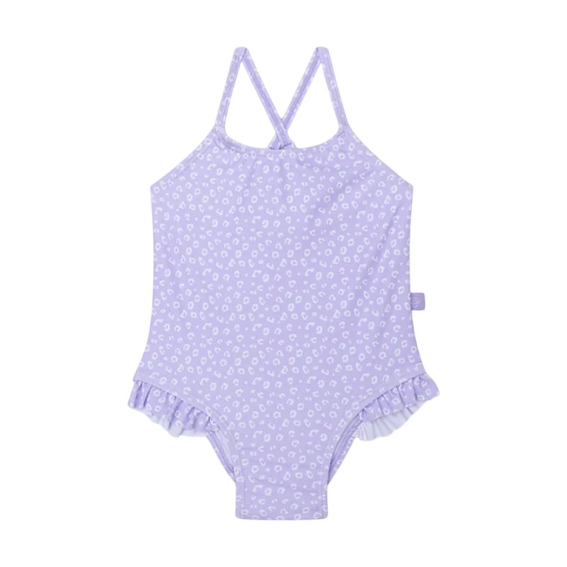 Swim Essentials - Bathing Suit Lila Leopard 98/104 (2023SE617)