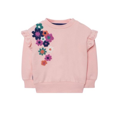 Boboli Fleece sweatshirt for baby girl -BCI (222062 3915)