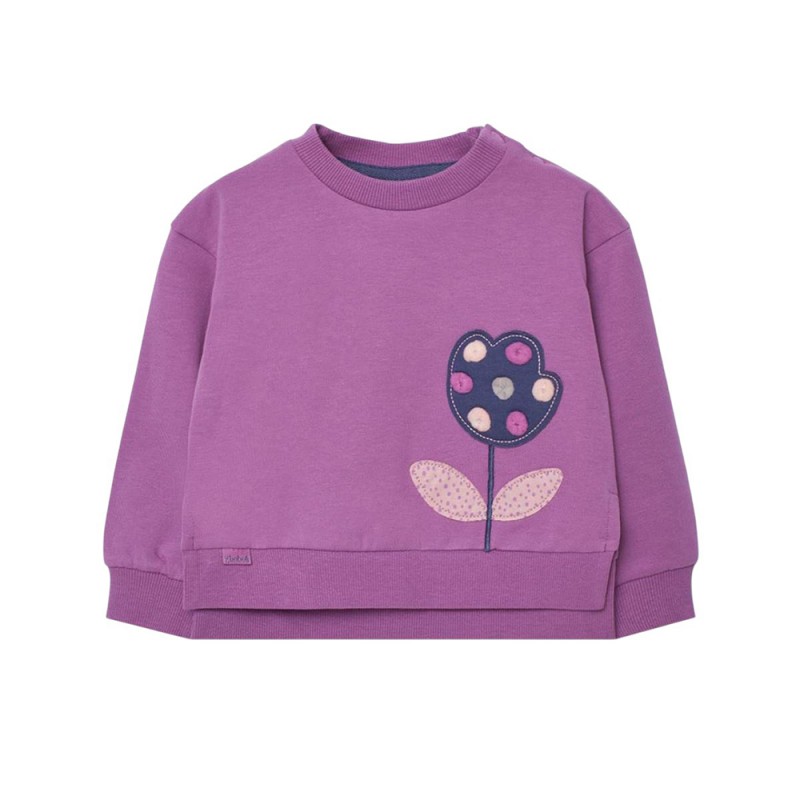 Boboli Fleece sweatshirt for baby girl -BCI (222129 6123)