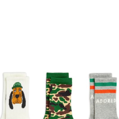 MINI RODINI Bloodhound 3-pack socks (2416010900 TYPE)