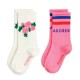 MINI RODINI Roses 2-pack socks (2416011128 TYPE)