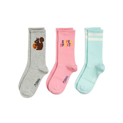 MINI RODINI Super sporty 3-pack socks (2426012300 TYPE)