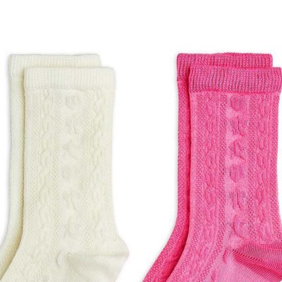 Mini Rodini Textured 2-pack socks (2476012600 TYPE)