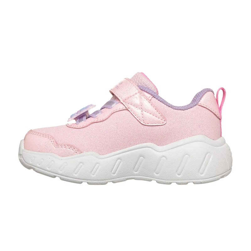 Skechers Lighted Butterfly Wrap Sneaker W/ Gore & Strap (303066NC LPMT)