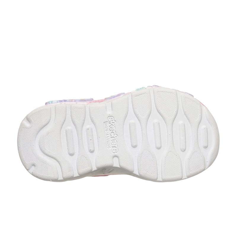 Skechers Lighted Butterfly Wrap Sneaker W/ Gore & Strap (303066NC LPMT)