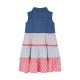 Boboli Denim dress combined for girl -BCI (303130 BLUE)