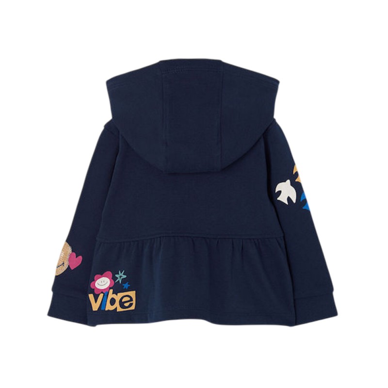 Boboli Fleece jacket for girl -BCI (304164 2440) Boboli Fleece jacket for girl -BCI (304164 2440)
