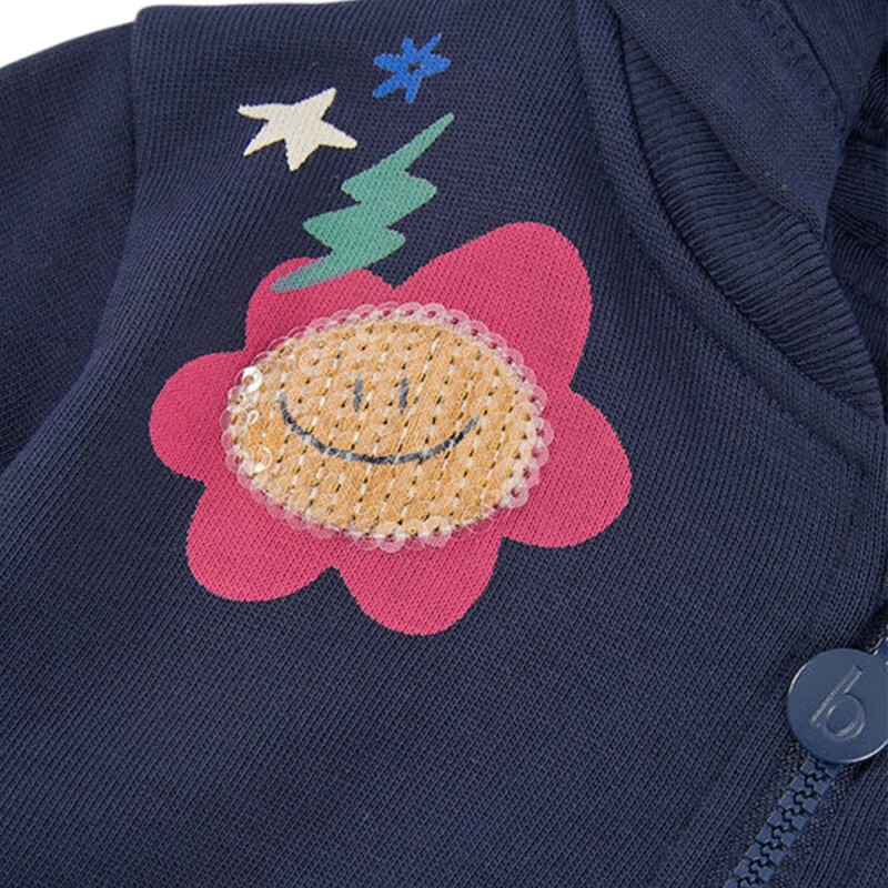 Boboli Fleece jacket for girl -BCI (304164 2440) Boboli Fleece jacket for girl -BCI (304164 2440)