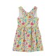 Boboli Satin dress floral for girl -BCI (313041 9801)