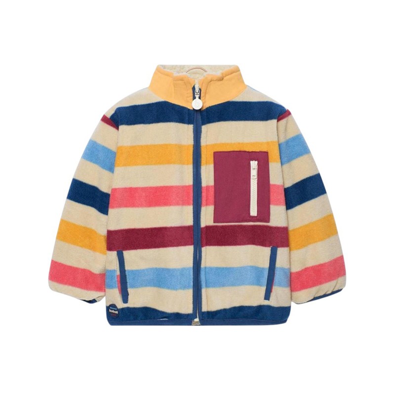 Boboli Polar fleece jacket striped for baby boy (342144 9726)