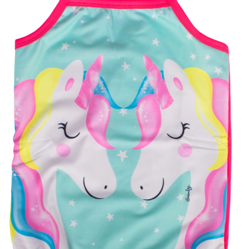 Quimby UPF 50+ SUN PROTECTION SWIMSUIT (34689 Neon Pink)