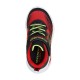 Skechers Lighted Gore & Strap Sneaker W/ Midsole Techpiece (400139N BKRD)