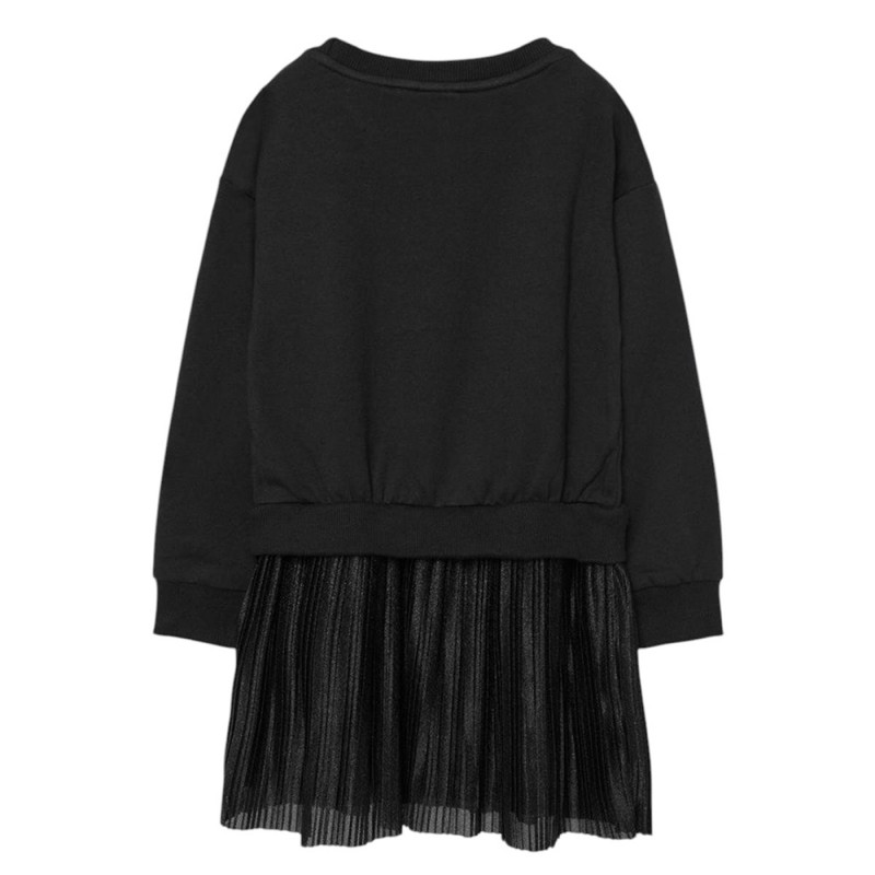 Boboli Fleece combined dress for girl -BCI (402130 890)