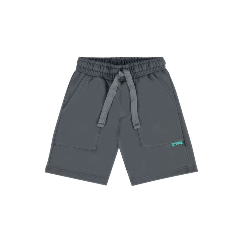 Up Baby Set - Slub jersey T-Shirt and sweat bermuda (45511 Green)