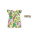 Up Baby Set - Single jersey romper and headband (45540 Pink)