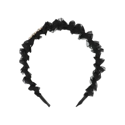 Angel's Face RAE RUFFLE ALICEBAND (5056440798 BLACK)