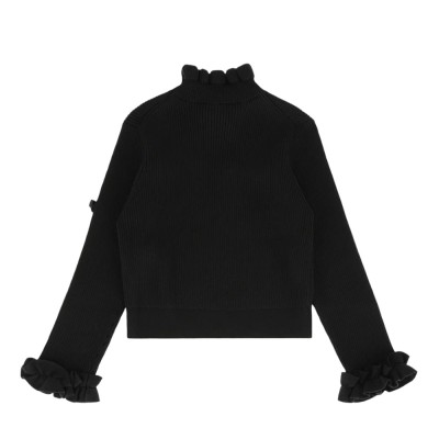 Angel's Face ELMA L/SLEEVE RIBBED JUMPER (5056440799 BLACK)